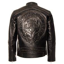 Affliction Men S American Custom Lemmy Leather Jacket Black X Large Leather Jacket Leather Jacket Black Affliction Men