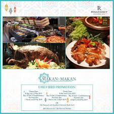Let us help you with your accounts today! Mai Makan Makan At Renaissance Johor Bahru Hotel Facebook
