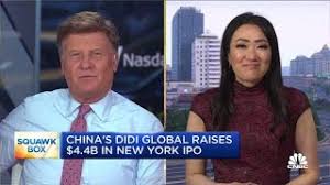 Didi's ipo was covered early on. Nakynmbmje Inm