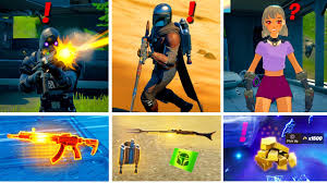 The battle royale weapons list is very different from fortnite's base gameplay. New Season 5 Bosses Mythic Weapons Vault Locations In Fortnite Season 5 Chapter 2 Youtube