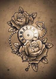 Pin By Tatiana Lepeltier On Inspirations Tattoos Watch Tattoos Rose Tattoos