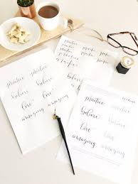 This is an instant digital download pack of hand lettering practice sheets, featuring 10 different ways to draw 26 letters of the english alphabet in both uppercase and lowercase format so you are completely covered. Free Calligraphy Worksheet To Help You Practice More Nicki Traikos Life I Design