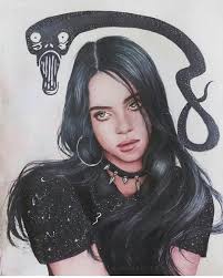 Precious Billie On Instagram This Is So Fckin Good Art By Neamariart Billieeilish Whenweallfallasleepwheredow Billie Billie Eilish Art Sketches