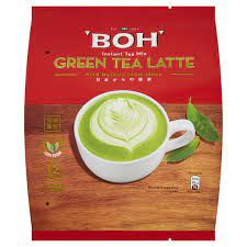 Experience renewed calm with the wonderful and rejuvenating green tea latte from alibaba.com. Boh Green Tea Latte Instant Tea Mix 12 Stick Packs X 27g 324g Tesco Groceries