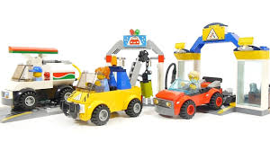 Lego city garage is ideal for kids ages 6 years and above because it features different amazing construction play sets wherein they could imitate someone… Lego City Perfect Start 60232 Garage Center Youtube
