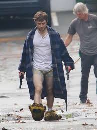 The harry potter actor stars in new action comedy film guns akimbo as miles. Daniel Radcliffe On The Set Of Guns Akimbo Movie Others