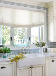 Kitchen Glazed Cabinets With Blue Backsplash Off White Kitchen Glazed Cabinets Wit Blue Backsplash Kitchen Coastal Kitchen Design Backsplash For White Cabinets