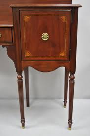 Six deep drawers make this dresser a truly functional storage piece, while a slim silhouette lets it double as a sideboard, console or sofa table. Mahogany Hepplewhite Sideboard Serpentine Buffet Palmer Home Lexington Furniture At 1stdibs