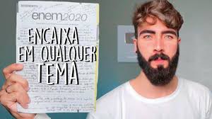 Amanhã, às 19h30, faremos uma live com um professor especialista na redação do enem comentando o tema de redação cobrado na edição de 2020. Meu Modelo De Redacao Nota 1000 Para O Enem Youtube