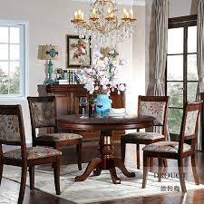 In modern times it is usually adjacent to the kitchen for convenience in serving, although in medieval times it was often on an entirely different floor level. Buy Druot Ogilvyculture In Rural Western Style Round Dining Table Dining Table Small Apartment American Wood Dining Table Dining Table Dining Tables And Chairs Set In In Cheap Price On Alibaba Com