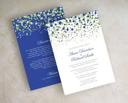 Simple Affordable Wedding Invitations Blue Wedding Invitations Royal Blue Wedding Invitations Purple Wedding Invitations