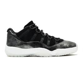 Air Jordan 11 Retro Low Barons Air Jordan 528895 010 Black Metallic Silver White Air Jordans Jordan 11 Nike Air Jordan Retro