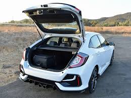 Sport touring shown in sonic gray pearl. 2020 Honda Civic Hatchback Interior Pictures Cargurus
