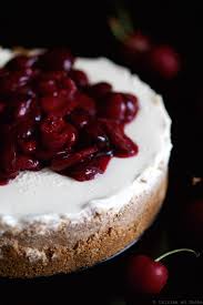 Cheesecake Sans Cuisson Au Chocolat Blanc Et Cerises Video Cheesecake Sans Cuisson Au Chocolat Chocolat Blanc Recette Cheesecake