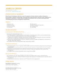 Family nurse practitioners care for patients over their lifespans and in just about every care setting. 2021 Nurse Practitioner Resume Example Guide Myperfectresume