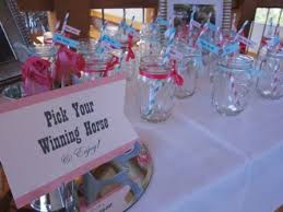 Various Horse Names On Straws Derby Bridal Shower Kentucky Derby Wedding Shower Bridal Shower Prizes