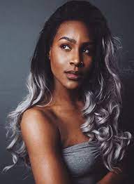 40 Glamorous Ash Blonde And Silver Ombre Hairstyles Hair Color For Dark Skin Silver Hair Color Grey Ombre Hair