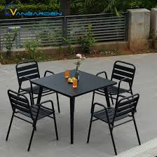Starting at min price : China 4 Seater Aluminum Square Outdoor Patio Furniture Dining Set China Outdoor Patio Furniture Patio Furniture Sets