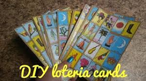 A little rectangle bit of heavy paper having a. Diy How To Make Your Own Loteria Mexican Bingo Cards Youtube