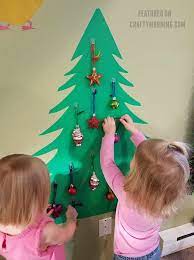 Maybe you would like to learn more about one of these? Toddler Proof Wall Christmas Tree Crafty Morning
