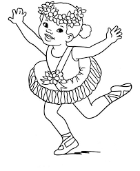 Princesse mononoke, snow white, nya, bubblegum and other princesses. Little Girl On Ballet Competition Coloring Pages Coloring Sky