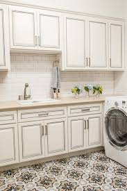Your kitchen backsplash is your style. Lovely White Laundry Room With Subway Tile Backsplash Hgtv