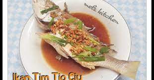 Resep Ikan Tim Tio Ciu Oleh Melz Kitchen Recipe Resep Ikan Makan Siang Makanan