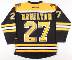 It's the most expensive deal of the day, working out to $9 million annually. Dougie Hamilton Signed Boston Bruins Jersey Your Sports Memorabilia Store Coa Pristine Auction