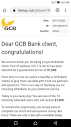 GCB Bank PLC - For your immediate attention, please. | Facebook