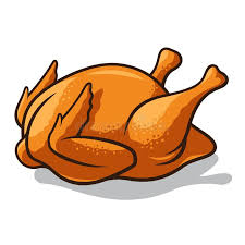 fried chicken vector illustration of a fried chicken on white whole roast chic sponsored ad sponsored in 2021 chicken clip art cartoon chicken fried chicken