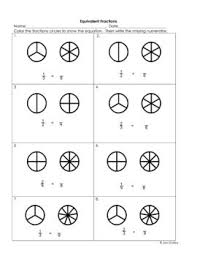 Equivalent Fractions By Jan Lindley Teachers Pay Teachers Fractions Equivalent Fractions Math Fractions