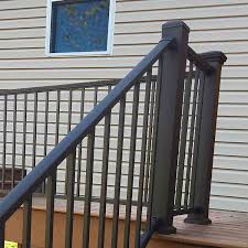 Nexaninc.com has been visited by 10k+ users in the past month Dekpro Prestige Aluminum Stair Rail Kit With Square Balusters 38