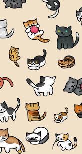 Wallpapers De Gatinhos Fofosbalan A Certa Catwalpapers Hintergrunde De Gatinhos Fofosbalan A Certa W Neko Atsume Wallpaper Cute Cat Wallpaper Cat Wallpaper