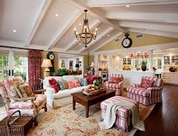In a decidedly romantic take on french country design, this california living room from courtney at french country cottage features rustic elements like dark wood ceiling beams and is softened with comfortable seating upholstered in muted colors. 30 French Country Living Room Ideas That Make You Go Sacre Bleu