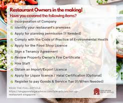 Check spelling or type a new query. Legal Checklist For Setting Up A Restaurant In Singapore Singaporelegaladvice Com