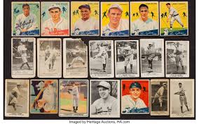 (check out our other posts on baseball card values here.) 1916 1941 Vintage Baseball Card Collection 18 With Hofers And Lot 42022 Heritage Auctions