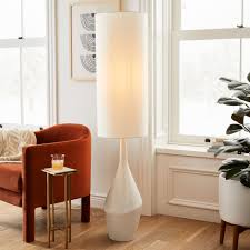 Farmhouse floor lamps 251 results. Asymmetry Ceramic Floor Lamp White