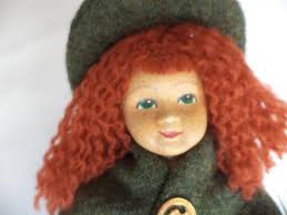 MARIE ENRIGHT SI-OG IRELAND 10" DOLL "ANNIE THE IRISH EMIGRANT"