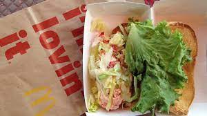 Goodfood Mcdonald S 9 Fast Food Lobster Roll Returns Foodie Food Lobster Roll Fast Food Items