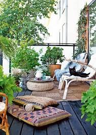 Bringing Coziness To Your Balcony Or Terrace La Casa De Freja In 2020 Balcony Decor Balcony Furniture Outdoor Balcony