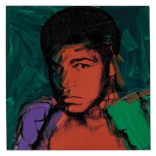 Andy Warhol Portrait of Muhammad Ali Is a Knockout at Chrsitie's London  Auction