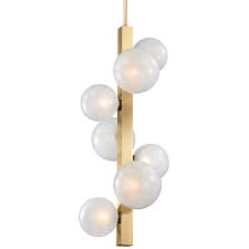 Hinsdale lighting update light fixtures we have decided on. Hinsdale Vertical Pendant By Hudson Valley Lighting 8707 Agb