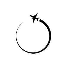 Company Airline Identity Modern Air Media Maneuver Speed Pilot Set Airplane Corporate Illustration Infinity T Circle Logo Design Icon Design Travel Agency Logo