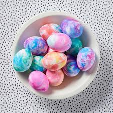 Great for the kitchen or dining area and a perfect easter decoration too. Make Easy Shaving Cream Easter Eggs Better Homes Gardens