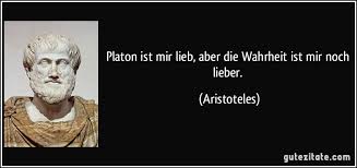 Platon Ist Mir Lieb Aber Die Wahrheit Ist Mir Noch Lieber