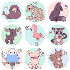 Pin By Artsy Jackalope On Cute Art Cute Animal Drawings Cute Animal Drawings Kawaii Kawaii Animals Here is the perfect drawing for you! cute animal drawings cute animal