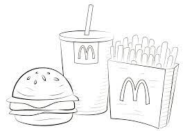 To download, go to google play or apple app store and search for mcdonald's or simply scan the qr code. Mcdonalds Coloring Pages Free Download Educative Printable Food Coloring Pages Super Coloring Pages Coloring Pages