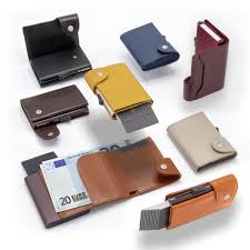 Despite its cheap price, this slim, pocket wallet could be. C Secure Xl Aluminum Wallet With Genuine Leather And Coins Pocket Blue Montana Wallets Brands