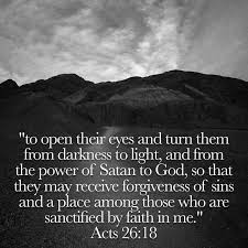 Acts 26 18 Psalms Fear Of The Lord Amplified Bible