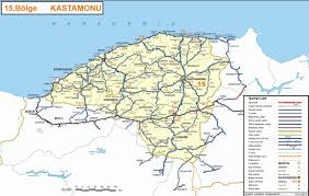 Ankara i̇nebolu kastamonu kastamonu haritası. Kastamonu Map